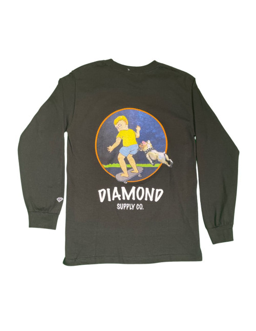 DIAMOND SUPPLY SCHOOLYARD L/S TEE