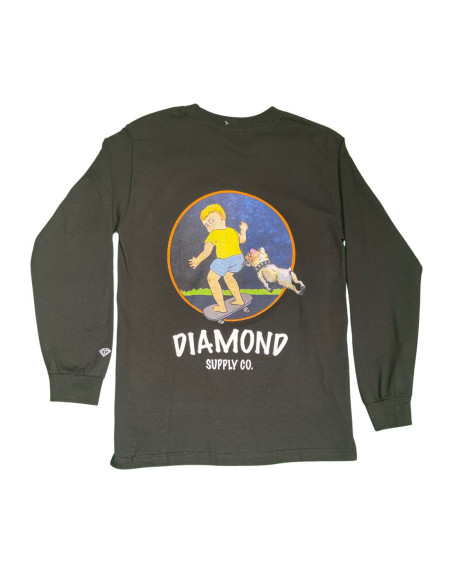 DIAMOND SUPPLY SCHOOLYARD L/S TEE