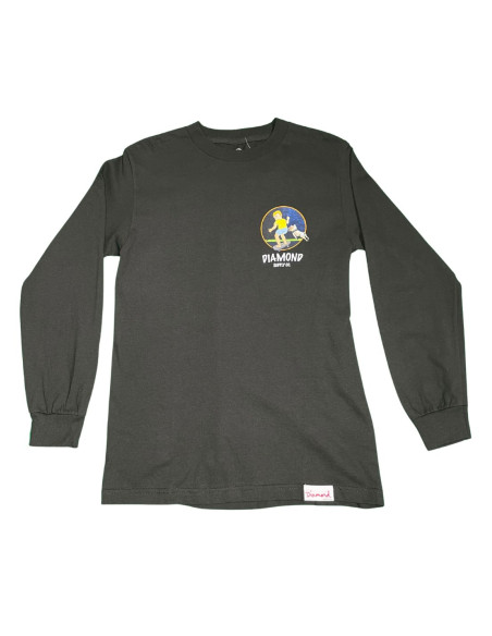 DIAMOND SUPPLY SCHOOLYARD L/S TEE