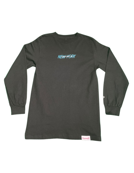 DIAMOND SUPPLY NEW YORK L/S TEE