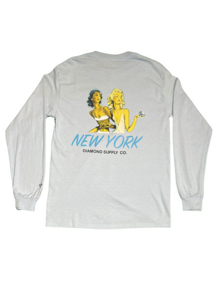 DIAMOND SUPPLY NEW YORK L/S TEE