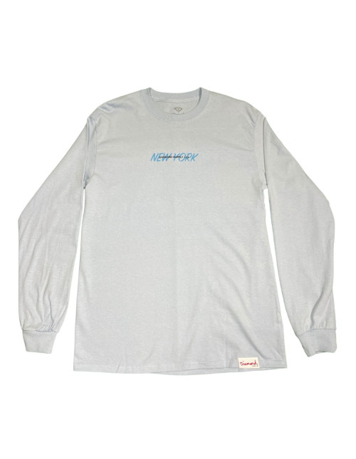 DIAMOND SUPPLY NEW YORK L/S TEE