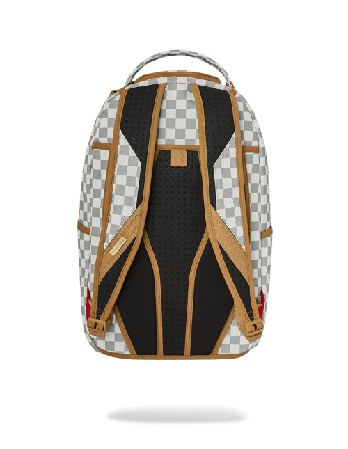 MOCHILA GRAFF EMBOSSED CREAM CHECK