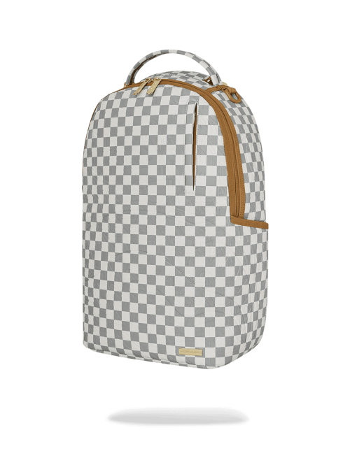 MOCHILA GRAFF EMBOSSED CREAM CHECK