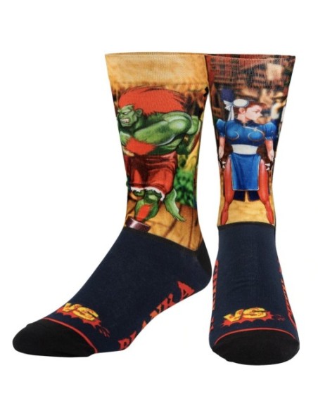 STREET FIGHTER CHUN-LI VS BLANKA MEN SIZE 8-12