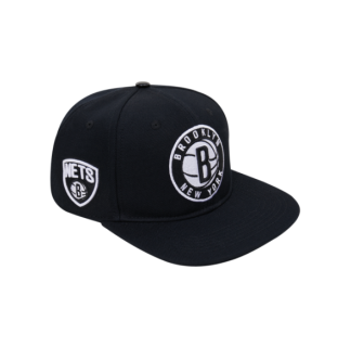 CAP BROOKLYN NETS LOGO 2