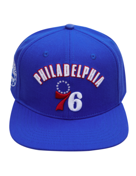 CAP PHILADELPHIA 76ERS STACKED LOGO