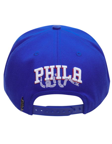 CAP PHILADELPHIA 76ERS STACKED LOGO